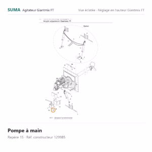 Pompe à main SUMA Giantmix FT – 129985