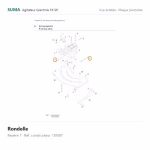 Rondelle SUMA Giantmix FR SP – 130587