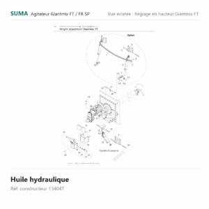 Huile hydraulique SUMA Giantmix FT / Giantmix FR SP – 134047