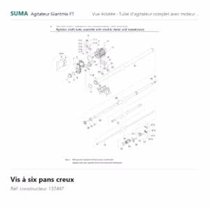 Vis à six pans creux SUMA Giantmix FT – 137447