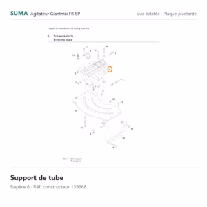 Support de tube SUMA Giantmix FR SP – 139968
