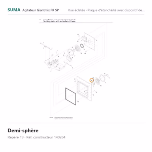 Demi-sphère SUMA Giantmix FR SP – 140284