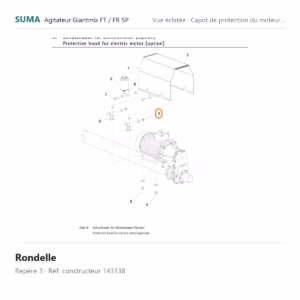 Rondelle SUMA Giantmix FT / Giantmix FR SP – 143138
