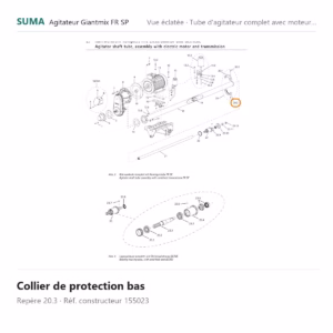 Collier de protection bas SUMA Giantmix FR SP – 155023