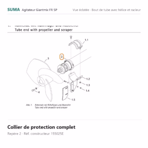 Collier de protection complet SUMA Giantmix FR SP – 155025E
