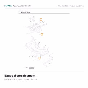 Bague d'entraînement SUMA Giantmix FT – 186138