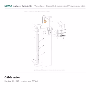 Câble acier SUMA Optimix 3G – 39506