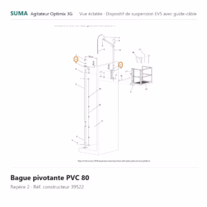 Bague pivotante PVC 80 SUMA Optimix 3G – 39522