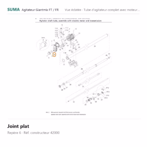 Joint plat SUMA Giantmix FT / Giantmix FR – 42000