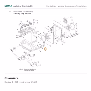 Charnière SUMA Giantmix FR – 69630